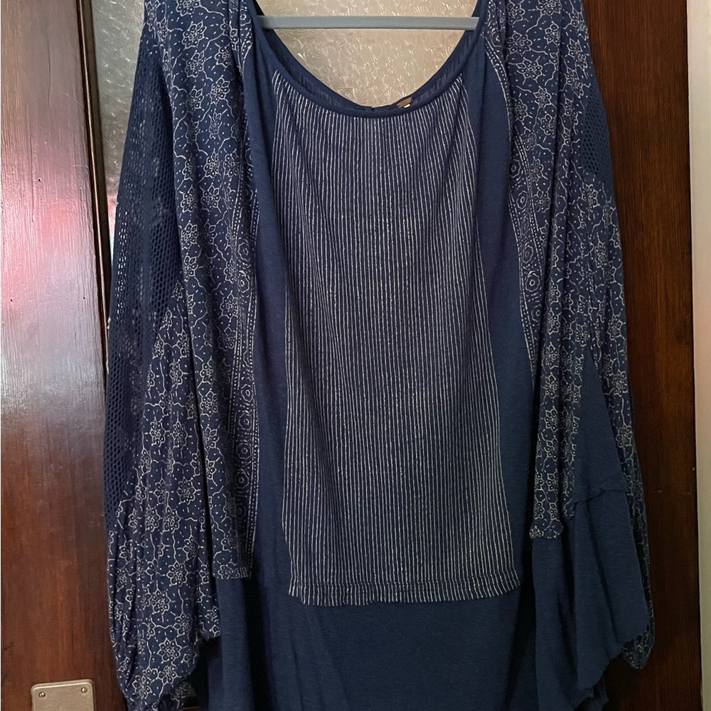Free People Long Sleeve Blouse